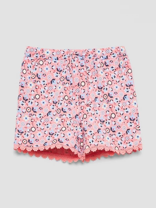 Foto van product Jersey shorts met all-over print en kanten detail s.Oliver