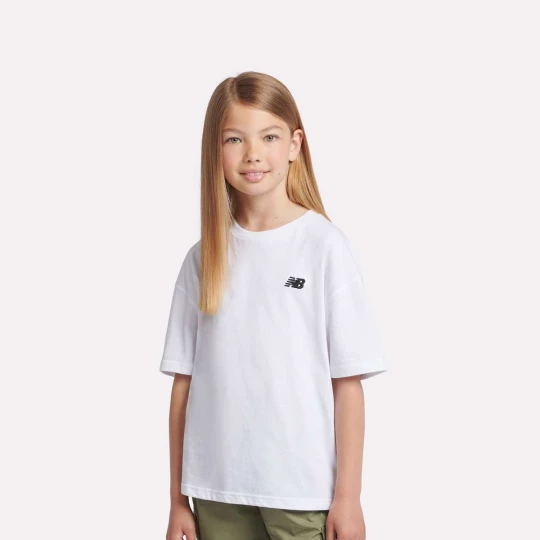 Foto van product Jersey Small Logo Tee New Balance wit