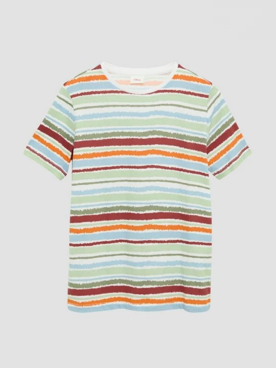 Foto van product Jersey T-shirt met all-over print s.Oliver
