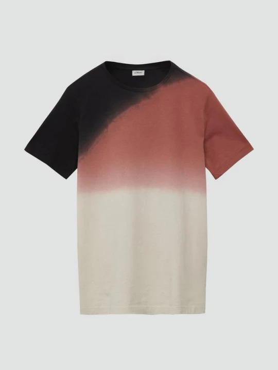 Foto van product Jersey T-shirt met kleurverloop s.Oliver
