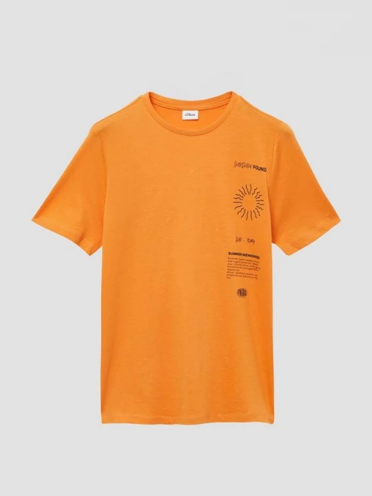Foto van product Jersey T-shirt met print op de voorkant s.Oliver