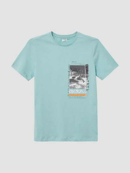 Foto van product Jersey T-shirt met print op de voorkant s.Oliver
