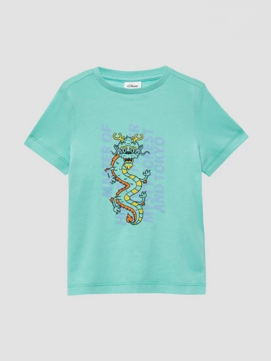Foto van product Jersey T-shirt met print op de voorkant s.Oliver