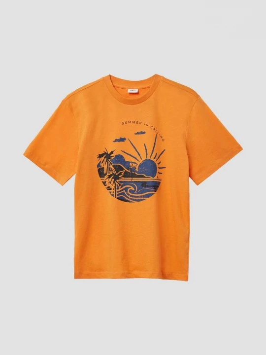 Foto van product Jersey T-shirt met print op de voorkant s.Oliver