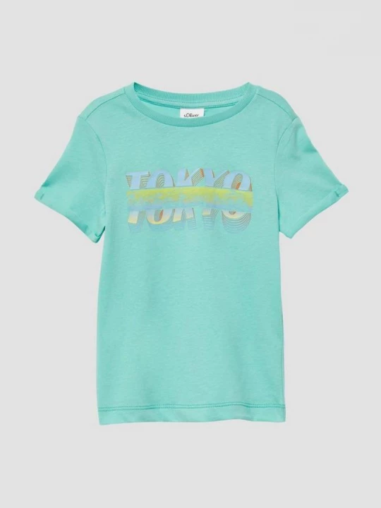Foto van product Jersey T-shirt met print op de voorkant s.Oliver