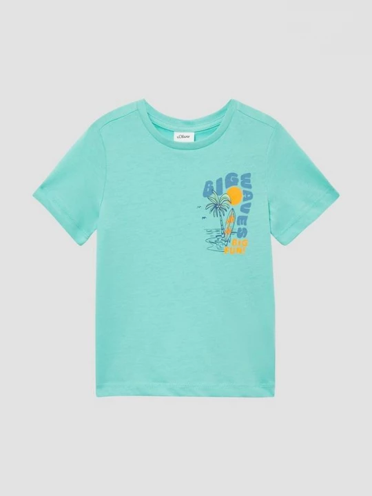 Foto van product Jersey T-shirt met print op de voorkant s.Oliver