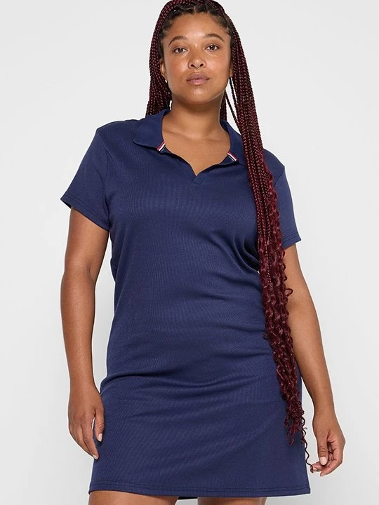 Foto van product Jerseyjurk Apricot blauw