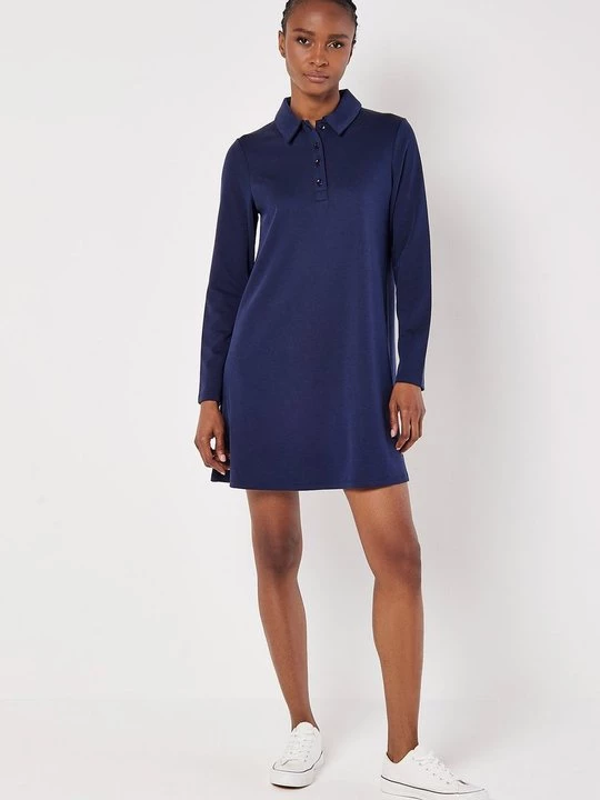 Foto van product Jerseyjurk Apricot donkerblauw