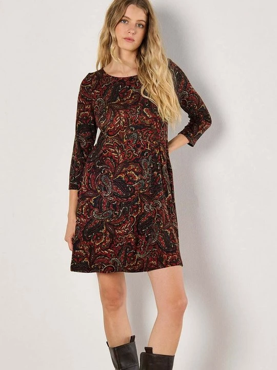 Foto van product Jerseyjurk Apricot oranje