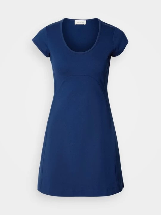 Foto van product Jerseyjurk Calvin Klein Jeans donkerblauw