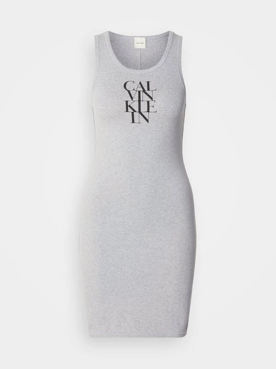 Foto van product Jerseyjurk Calvin Klein Jeans grijs