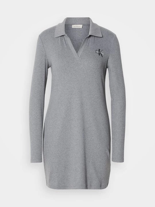 Foto van product Jerseyjurk Calvin Klein Jeans grijs