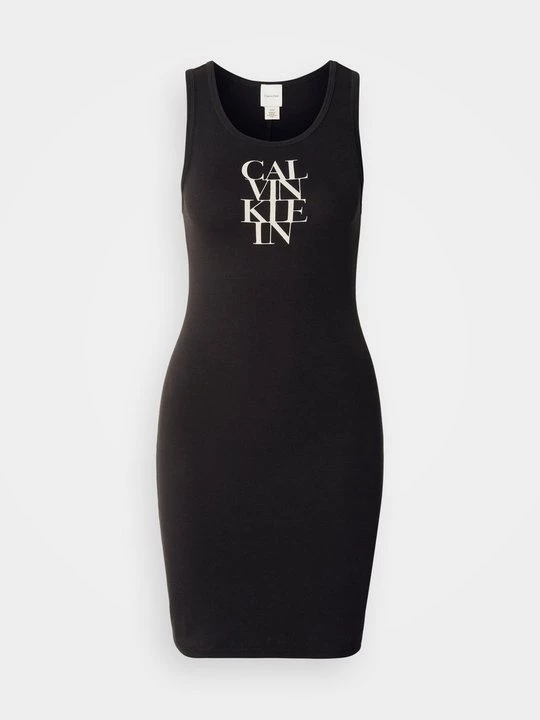 Foto van product Jerseyjurk Calvin Klein Jeans zwart