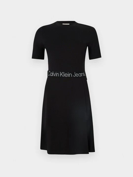 Foto van product Jerseyjurk Calvin Klein Jeans zwart