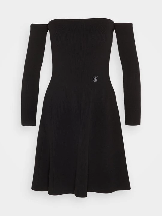 Foto van product Jerseyjurk Calvin Klein Jeans zwart