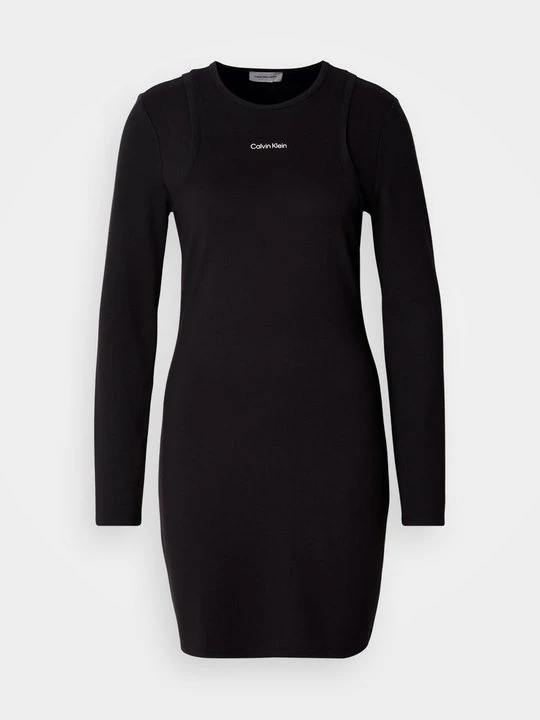 Foto van product Jerseyjurk Calvin Klein Jeans zwart