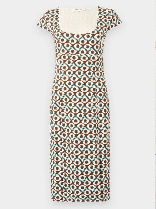Foto van product Jerseyjurk Diane Von Furstenberg blauw