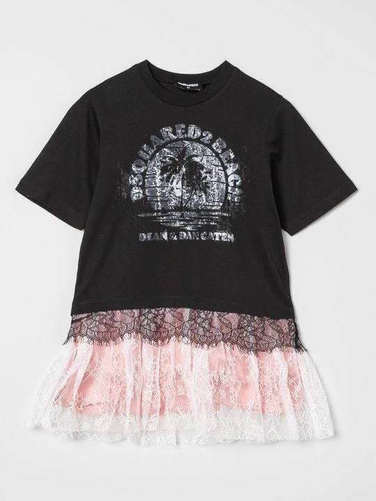Foto van product Jerseyjurk Dsquared2 zwart