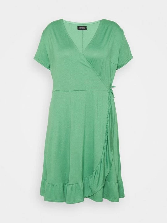 Foto van product Jerseyjurk Even&Odd Curvy By Zalando donkergroen