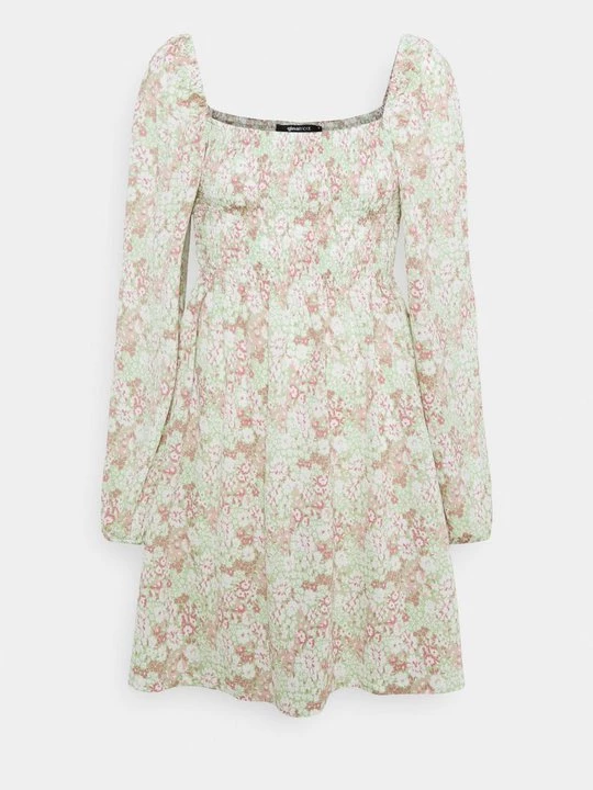Foto van product Jerseyjurk Gina Tricot groen