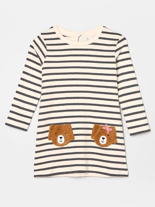 Foto van product Jerseyjurk Happy Girls beżowy
