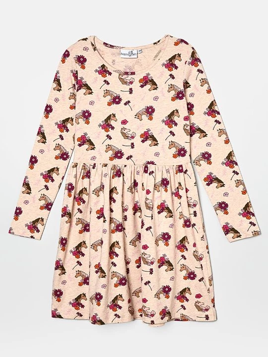 Foto van product Jerseyjurk Happy Girls beżowy
