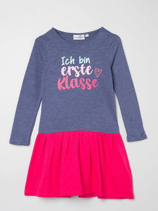 Foto van product Jerseyjurk Happy Girls blauw