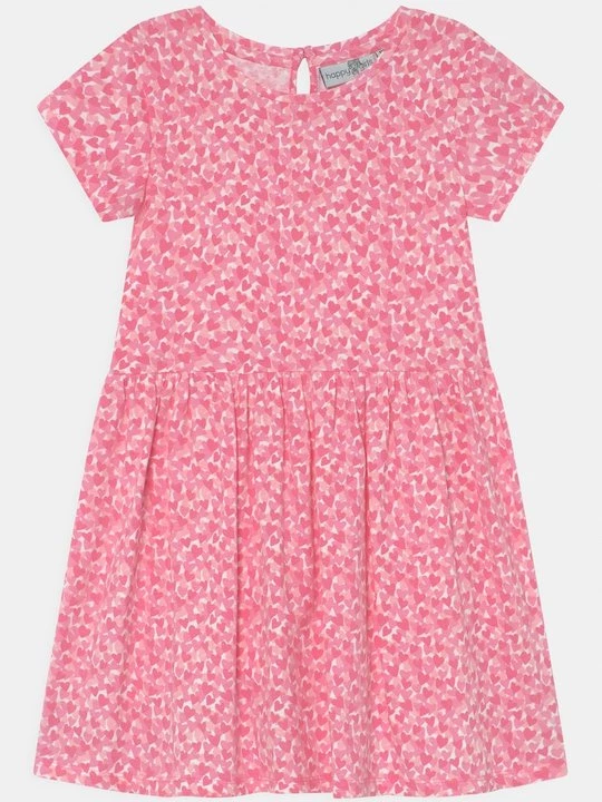 Foto van product Jerseyjurk Happy Girls donkerroze