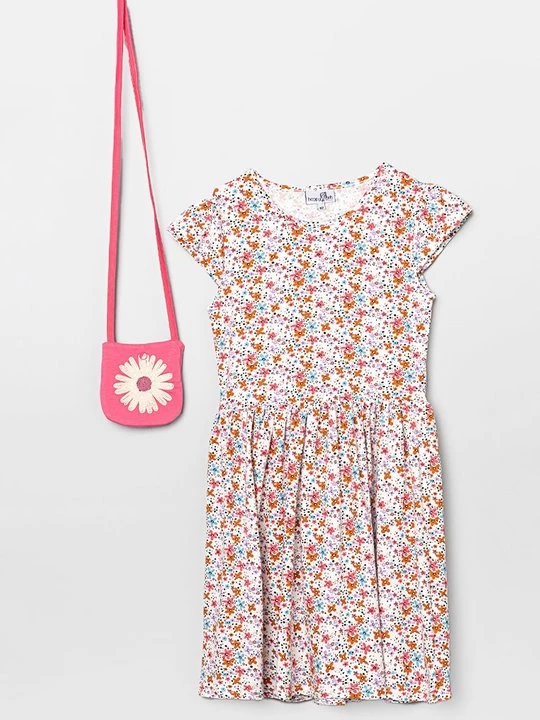 Foto van product Jerseyjurk Happy Girls donkerroze