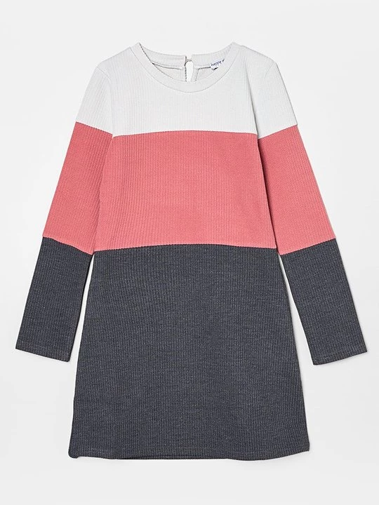 Foto van product Jerseyjurk Happy Girls grijs
