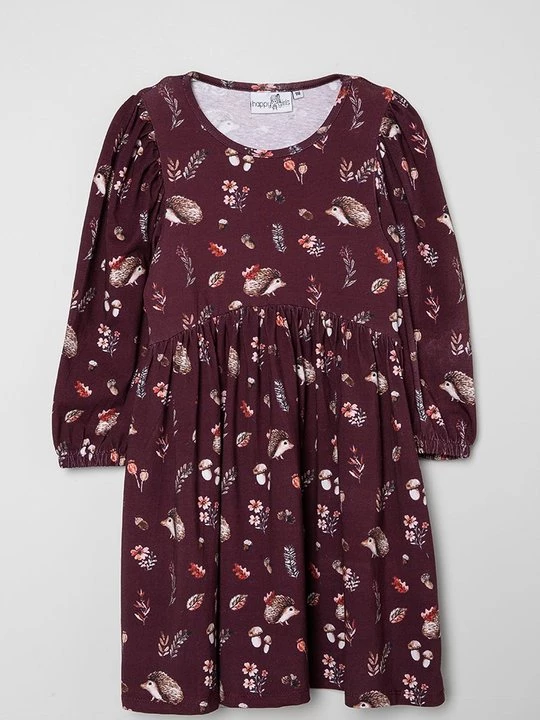 Foto van product Jerseyjurk Happy Girls paars