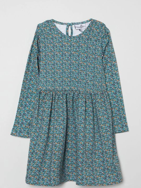 Foto van product Jerseyjurk Happy Girls petrol