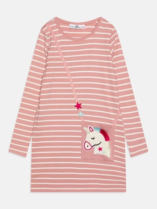 Foto van product Jerseyjurk Happy Girls roze
