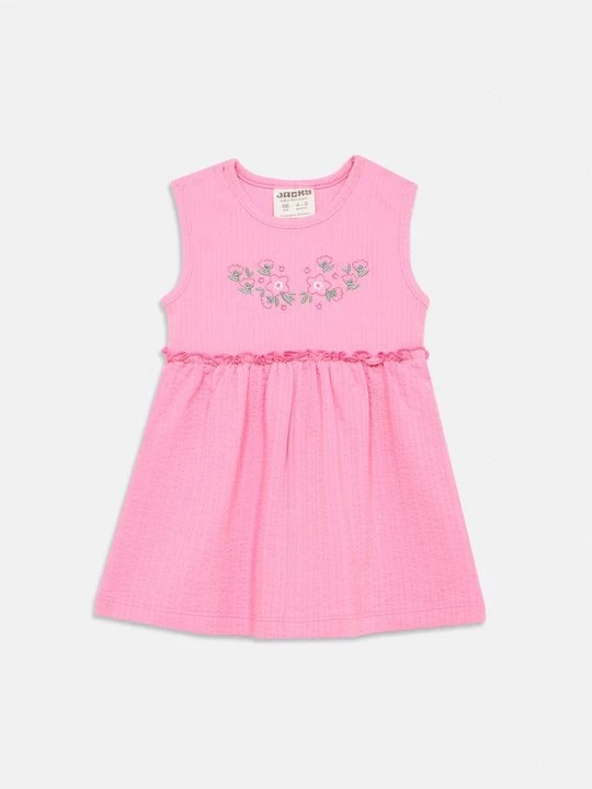 Foto van product Jerseyjurk Jacky Baby donkerroze