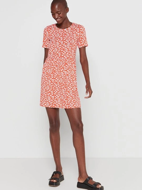 Foto van product Jerseyjurk JDY donkerrood