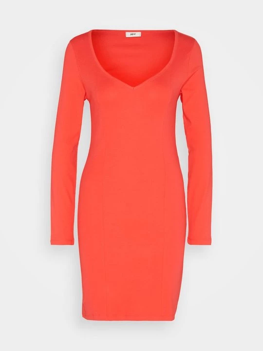 Foto van product Jerseyjurk JDY koraalrood