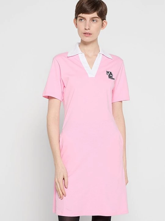 Foto van product Jerseyjurk KARL LAGERFELD donkerroze