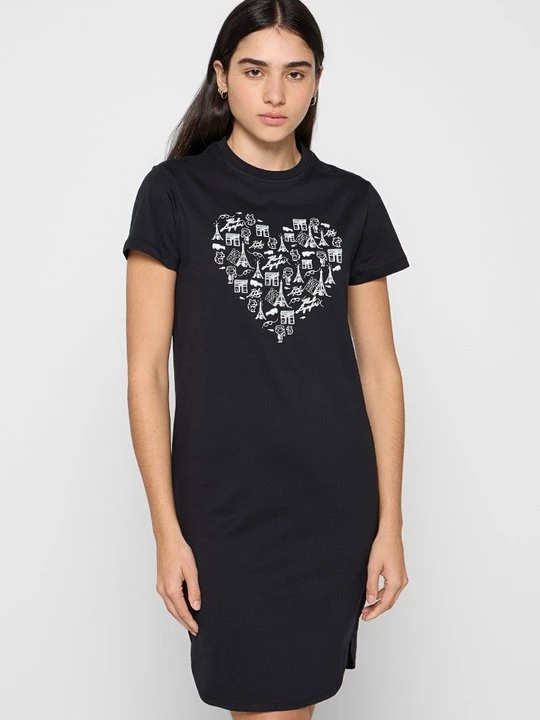 Foto van product Jerseyjurk KARL LAGERFELD zwart