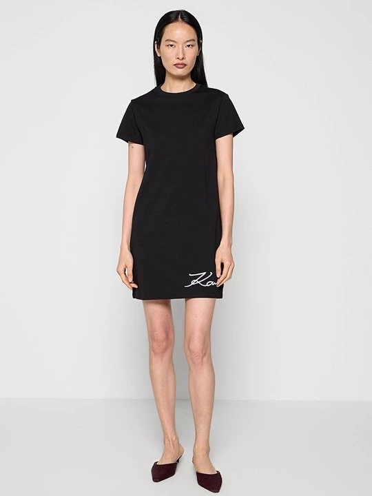 Foto van product Jerseyjurk KARL LAGERFELD zwart