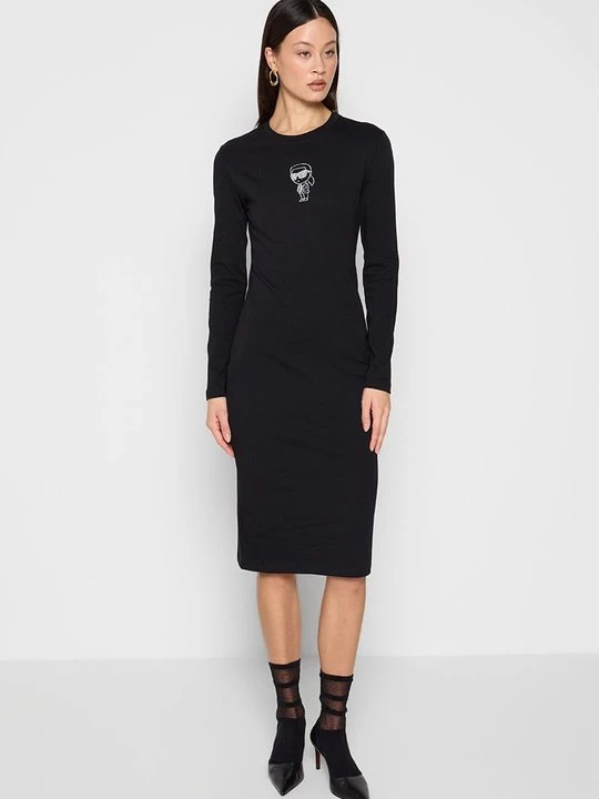Foto van product Jerseyjurk KARL LAGERFELD zwart