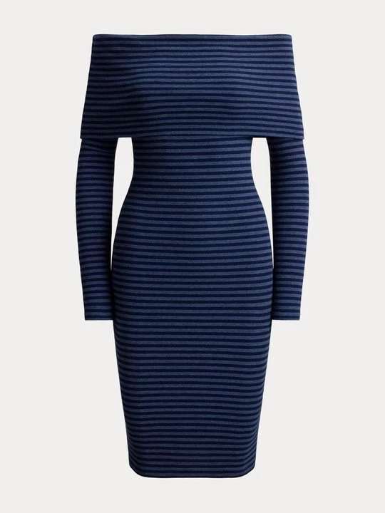 Foto van product Jerseyjurk Lauren Ralph Lauren donkerblauw