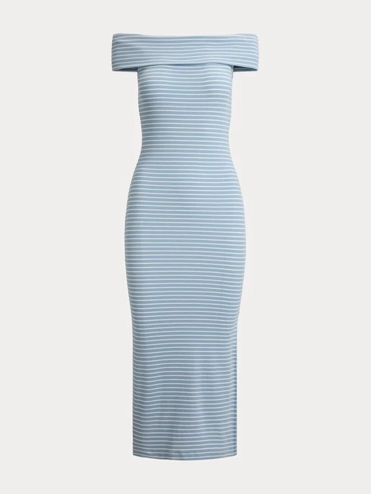 Foto van product Jerseyjurk Lauren Ralph Lauren lichtblauw