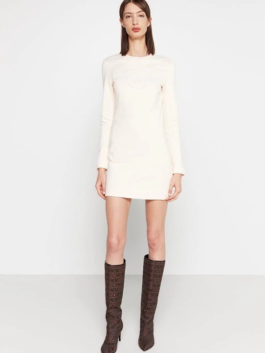 Foto van product Jerseyjurk LOVE MOSCHINO wit