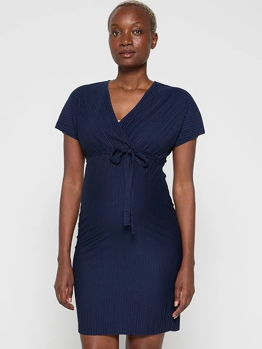 Foto van product Jerseyjurk Mamalicious blauw