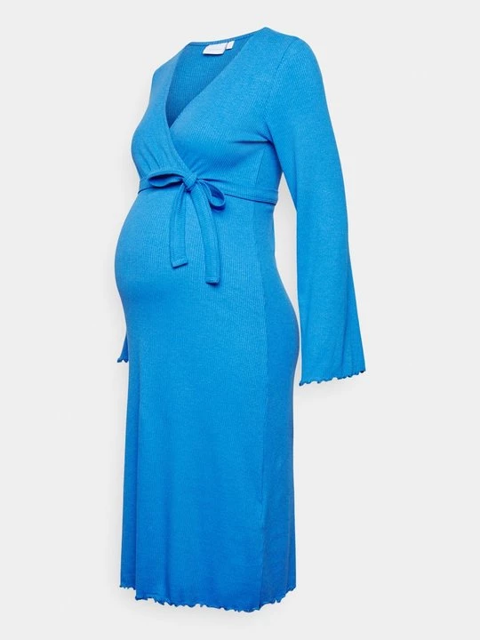 Foto van product Jerseyjurk Mamalicious blauw