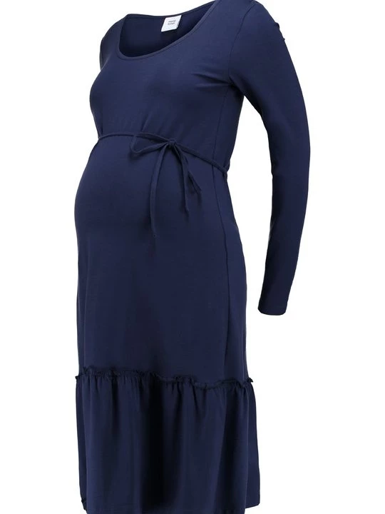 Foto van product Jerseyjurk Mamalicious blauw