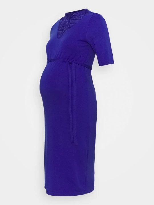 Foto van product Jerseyjurk Mamalicious blauw