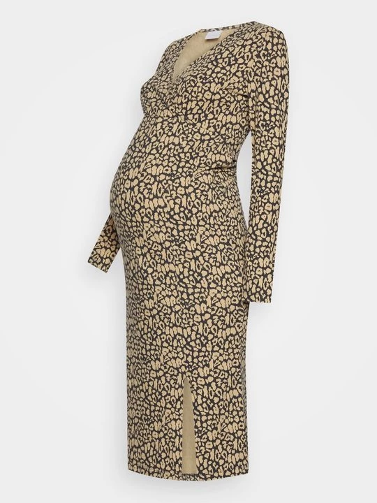 Foto van product Jerseyjurk Mamalicious bruin