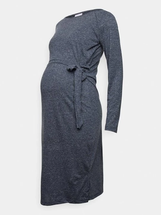 Foto van product Jerseyjurk Mamalicious donkerblauw