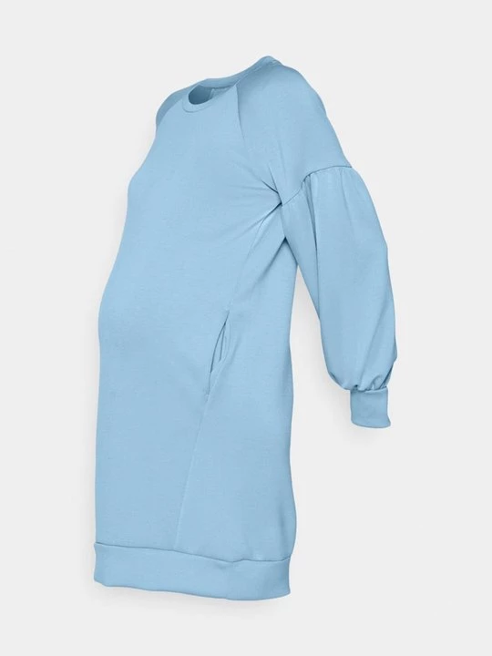 Foto van product Jerseyjurk Mamalicious lichtblauw